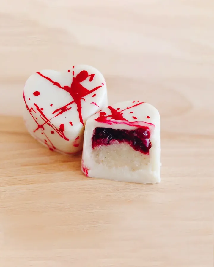 Cheesecake da Salva Doces, doce fino vegano e sem trigo